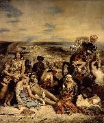 Eugene Delacroix Le Massacre de Scio oil painting on canvas